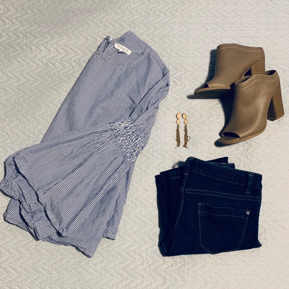 NWOT Beach Lunch Lounge Long Sleeve Shirt